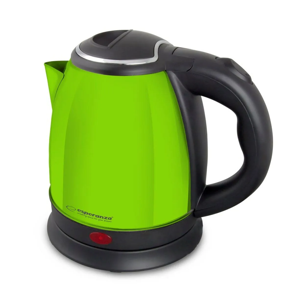 Bouilloire esperanza ekk128g noir vert acier inoxydable plastique 1350 w 1 l s914192135. Diaytar Fashion : Soyez à la pointe de la mode avec nos collections exclusives.