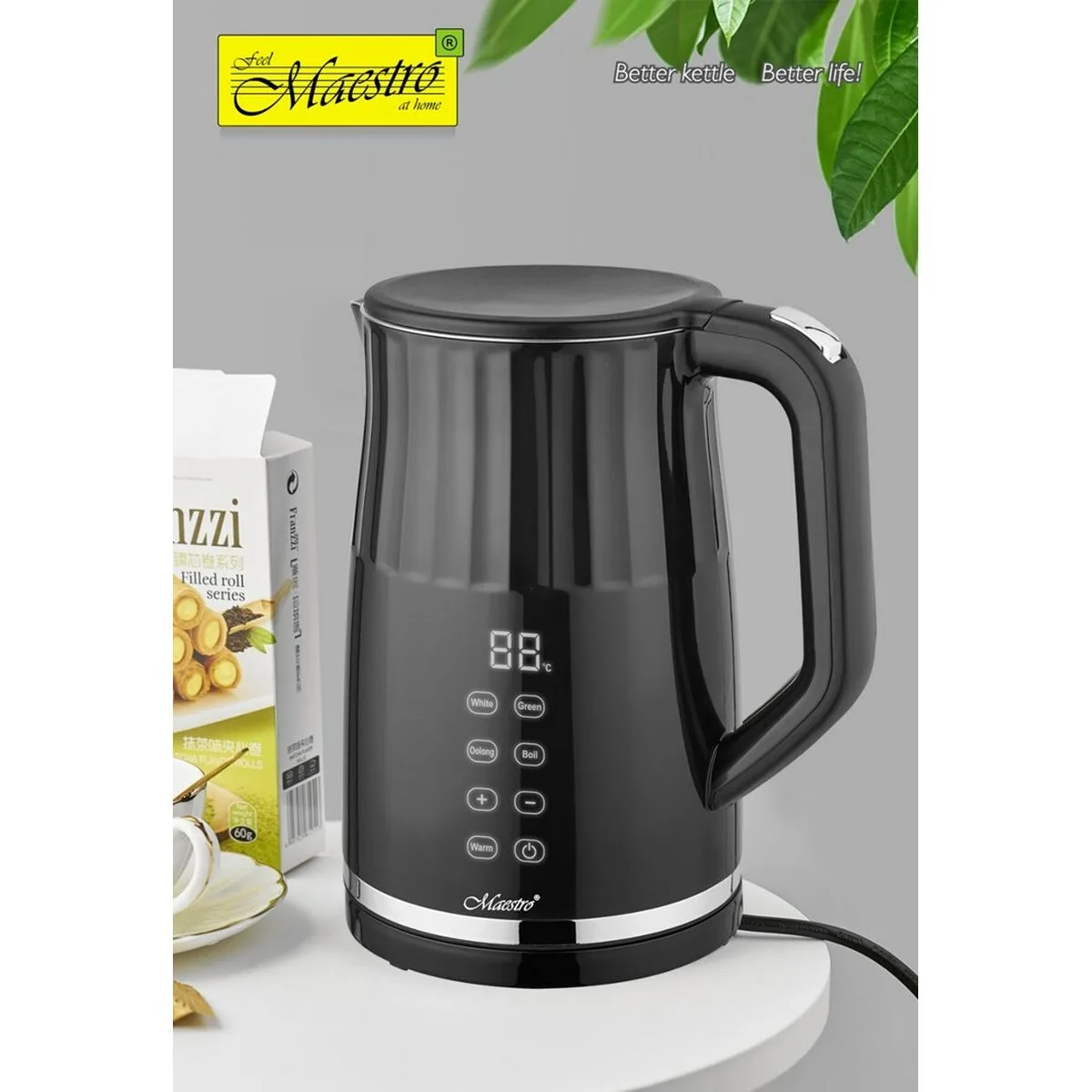 Bouilloire feel maestro mr 049 noir transparent 2200 w 1 7 l s913170311. L'ADN de Diaytar : un mélange éclectique et raffiné de produits qui parle aussi bien aux geeks qu'aux esthètes