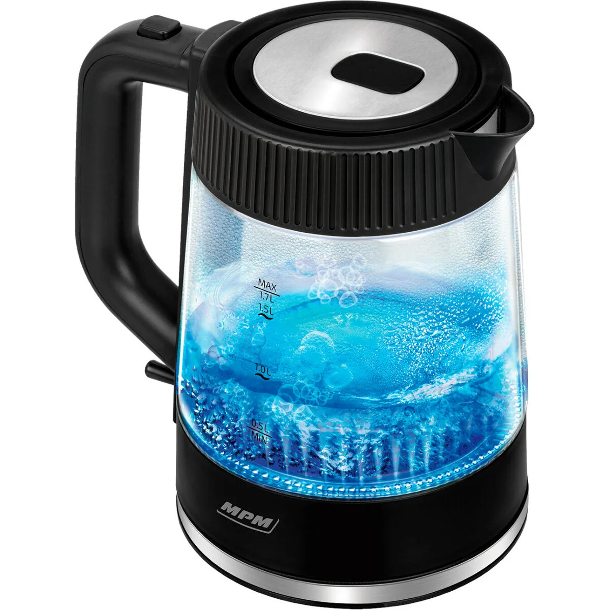 Bouilloire mpm mcz 117 noir transparent verre 2200 w 1 7 l s914679015. Diaytar, c'est le compagnon de ceux qui aiment prendre soin d'eux et de leur intérieur avec des produits choisis avec amour.