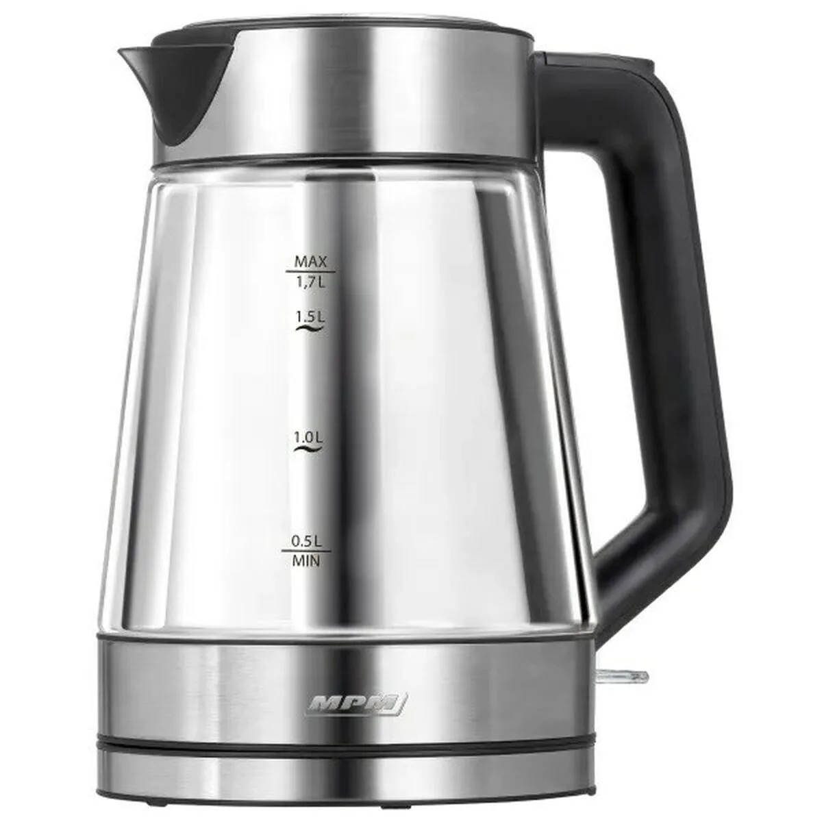 Bouilloire mpm mcz 122 noir gris verre acier inoxydable 2200 w 1 7 l s9112329173. Diaytar, c'est la certitude de faire un choix judicieux. Chaque produit dans notre catalogue a passé nos tests exigeants.