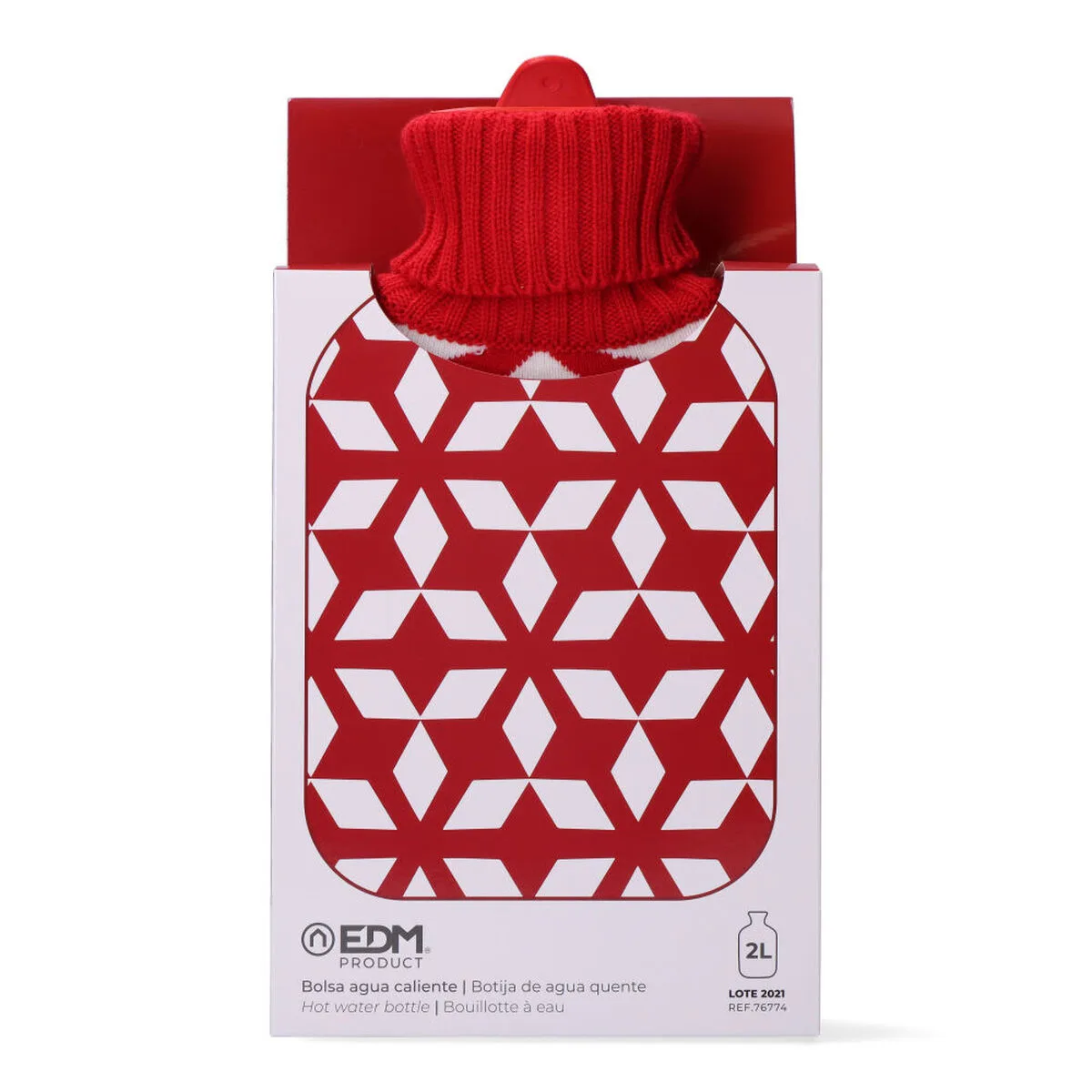 Bouillotte edm 76774 rojo blanco laine 2 l s790346449. Avec Diaytar, faites le plein d'idées et de produits ingénieux pour toutes les pièces de votre maison et tous les aspects de votre vie