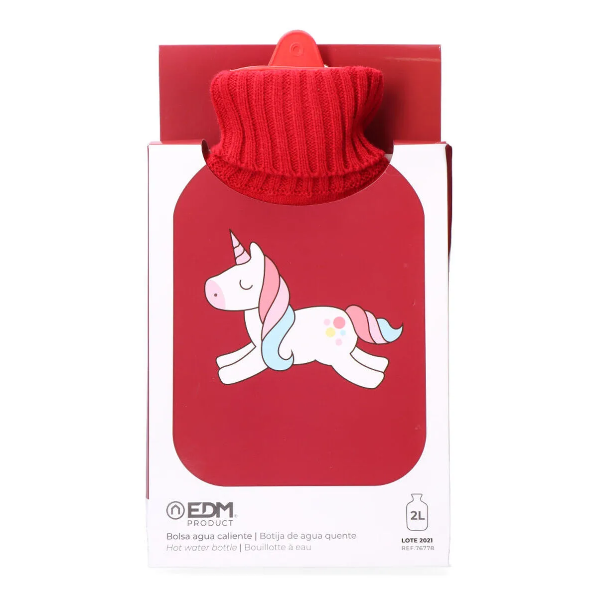Bouillotte edm 76778 rouge licorne laine 2 l plastique s790346844. Chez Diaytar, nous célébrons la singularité de chaque produit, qu'il s'agisse d'un gadget tech ou d'un ustensile maison