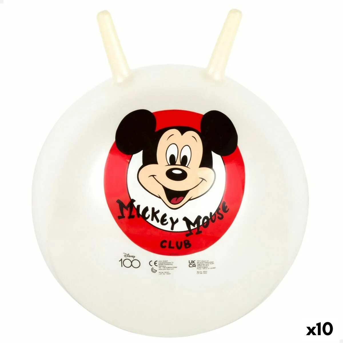 Boule a sauter mickey mouse o 45 cm 10 unites s890272531. Notre équipe chez Diaytar est votre équipe de choc, dévouée à débusquer les produits qui méritent votre attention.