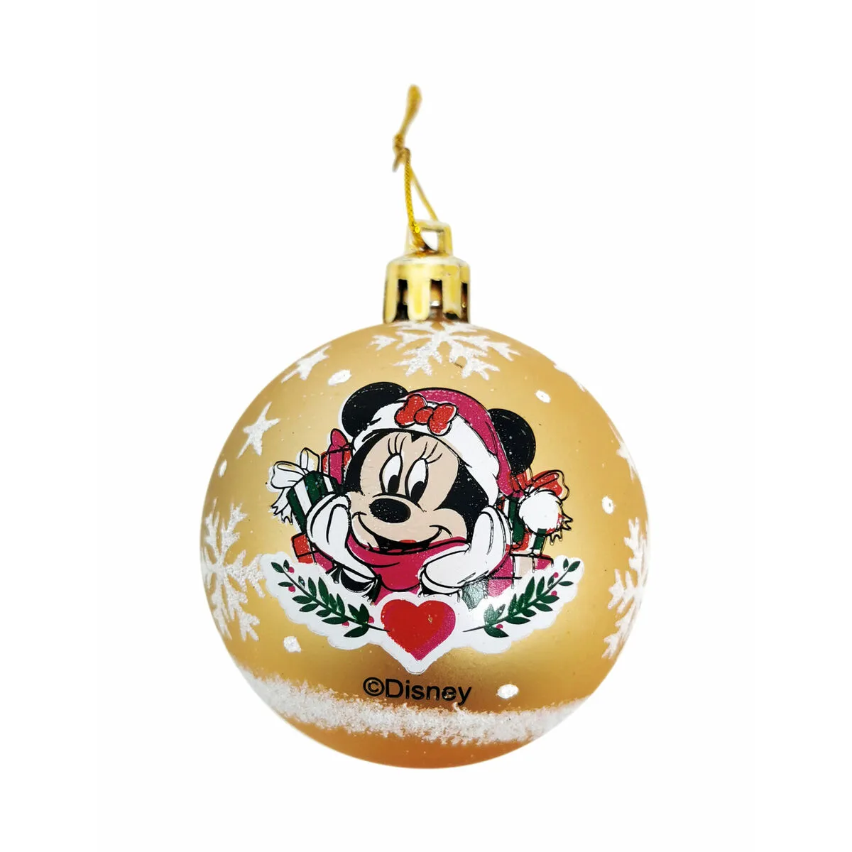 Boule de noel minnie mouse lucky dore 10 unites plastique o 6 cm s430722062. Votre style, votre personnalité, nos produits : bienvenue chez Diaytar !