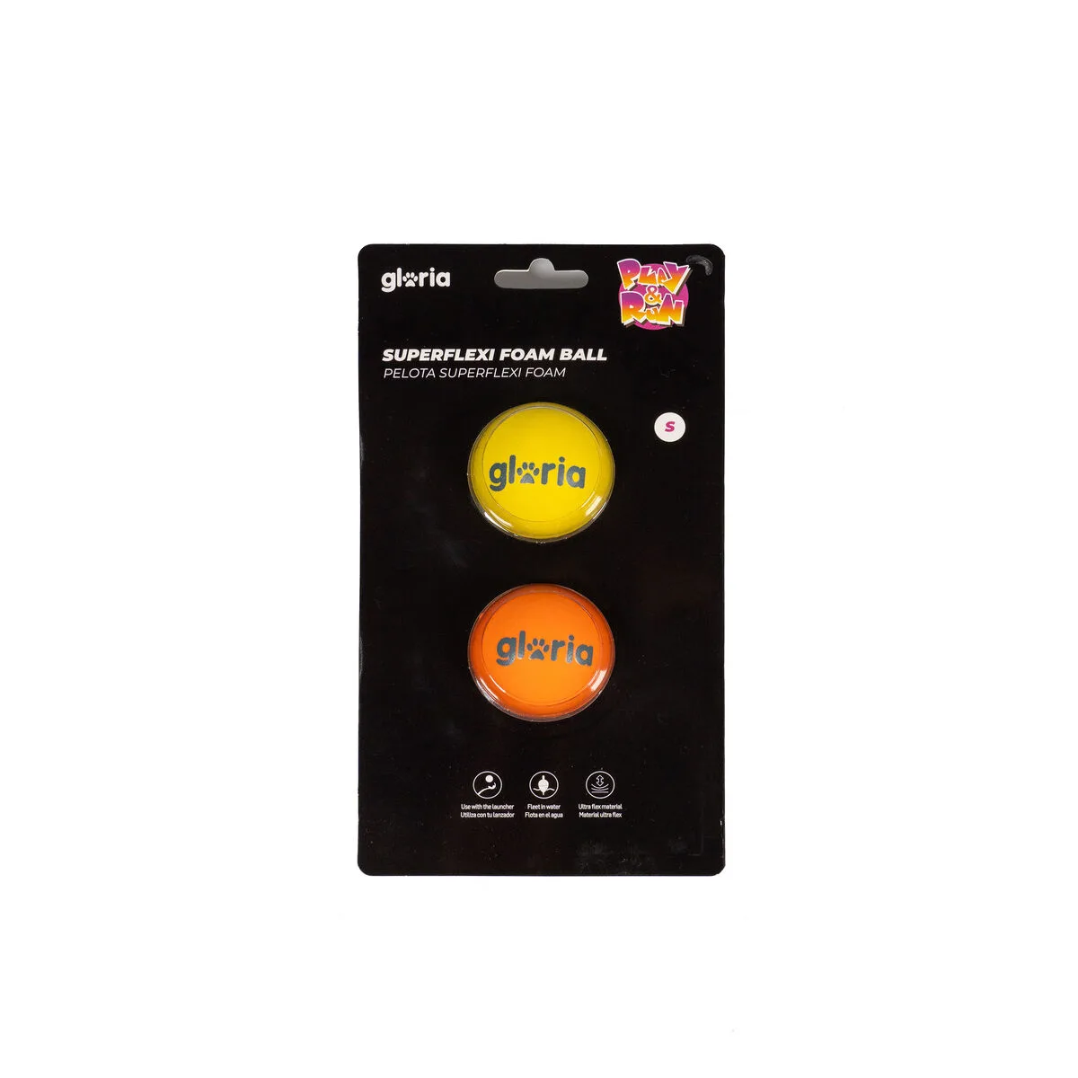 Boule pour animaux de compagnie gloria play and run jaune mousse tpr s 4 5 cm 2 unites s610522018. Explorez sans limite l'offre Diaytar : des milliers de produits pour satisfaire votre soif de nouveauté et de qualité