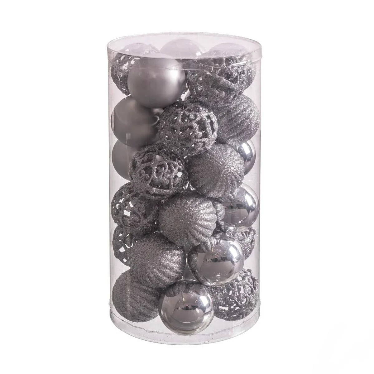 Boules de noel argente plastique 5 x 5 x 5 cm 30 unites s880353389. Diaytar s'engage : derrière chaque produit se cache une promesse de qualité, de durabilité et de satisfaction.