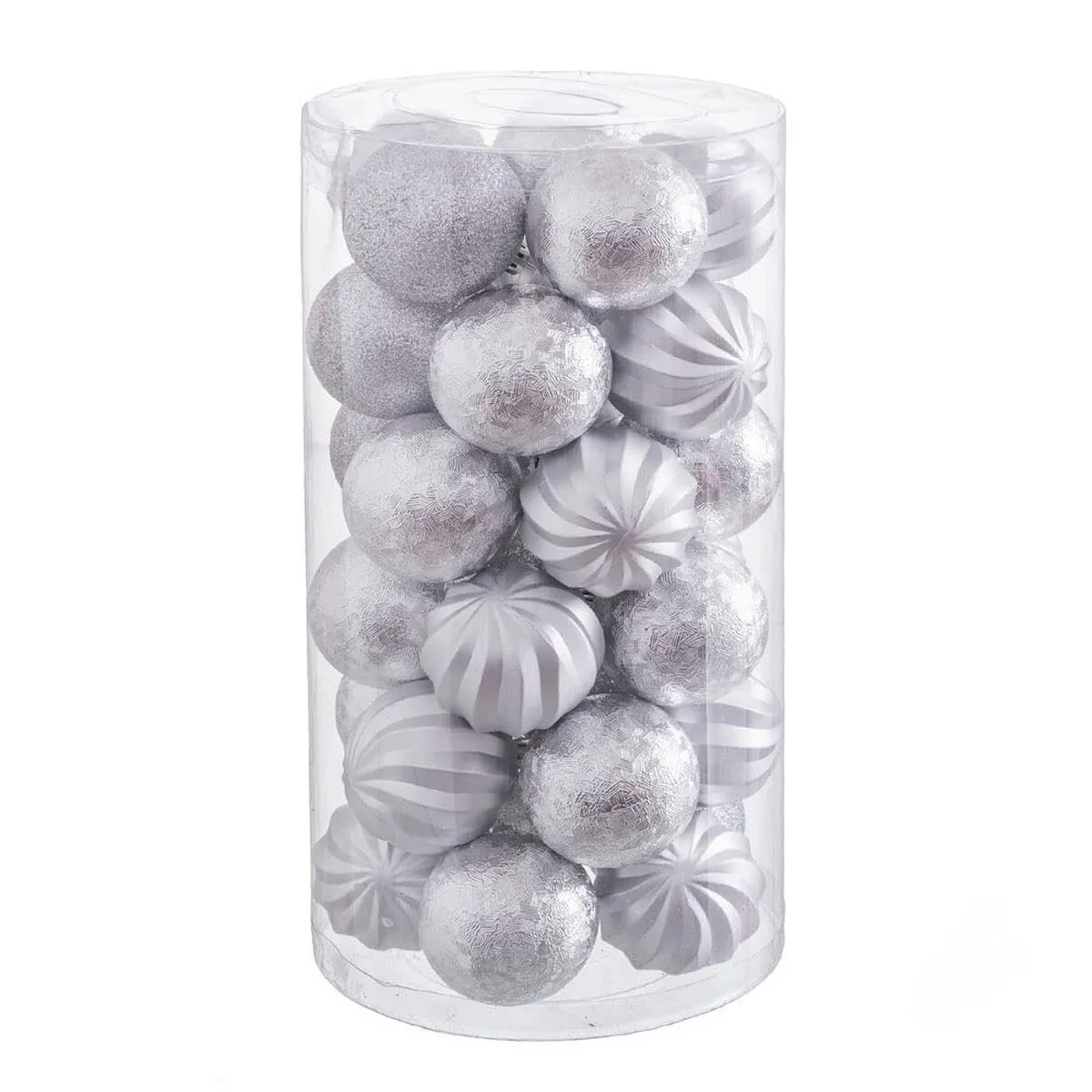 Boules de noel argente plastique 6 x 6 x 6 cm 30 unites s880360294. Diaytar, c'est la promesse de trouver ce produit parfait qui répondra à un besoin précis tout en étant un objet de désir