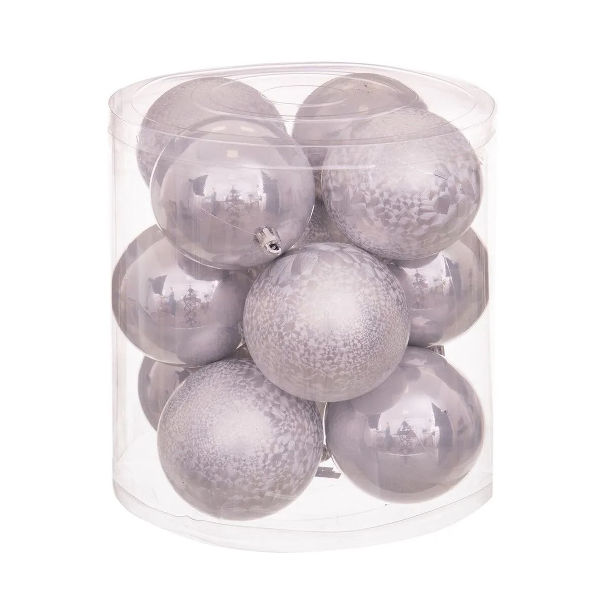 Boules de noel argente plastique 8 x 8 x 8 cm 12 unites s880373934. Bienvenue chez Diaytar, où l'élégance rencontre l'innovation avec nos produits électroniques dernier cri et nos créations maison exclusives