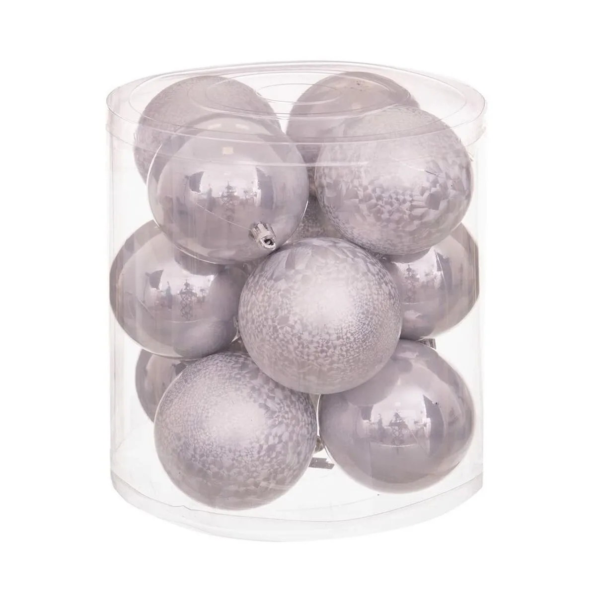 Boules de noel argente plastique 8 x 8 x 8 cm 12 unites s880373952. Votre vie, simplifiée et stylisée par Diaytar et sa collection de produits essentiels et innovants