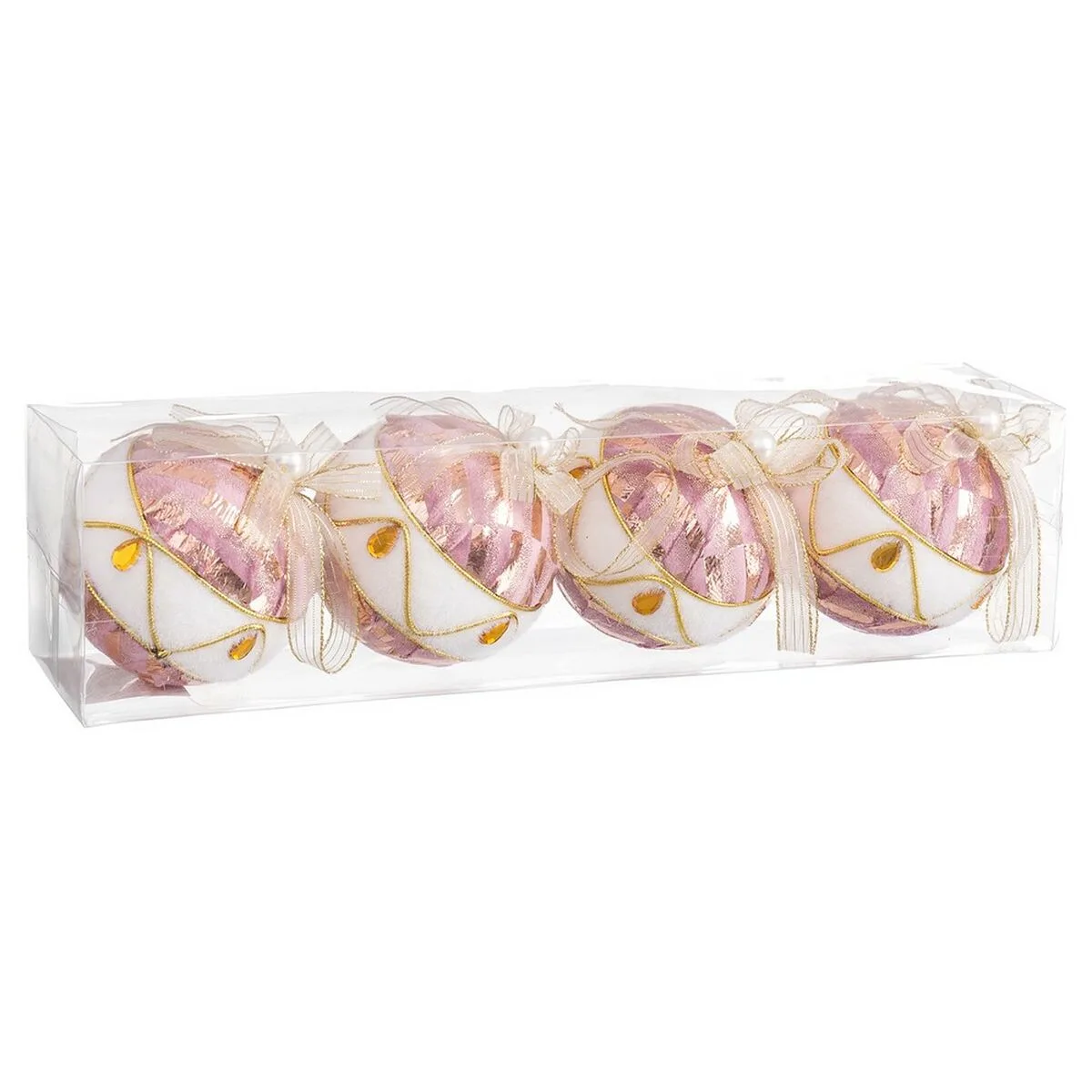 Boules de noel blanc rose polyfoam tissu 8 x 8 x 8 cm 4 unites s880413777. Diaytar, c'est la promesse tenue d'un e-commerce où l'émerveillement devant un produit simple est encore possible.