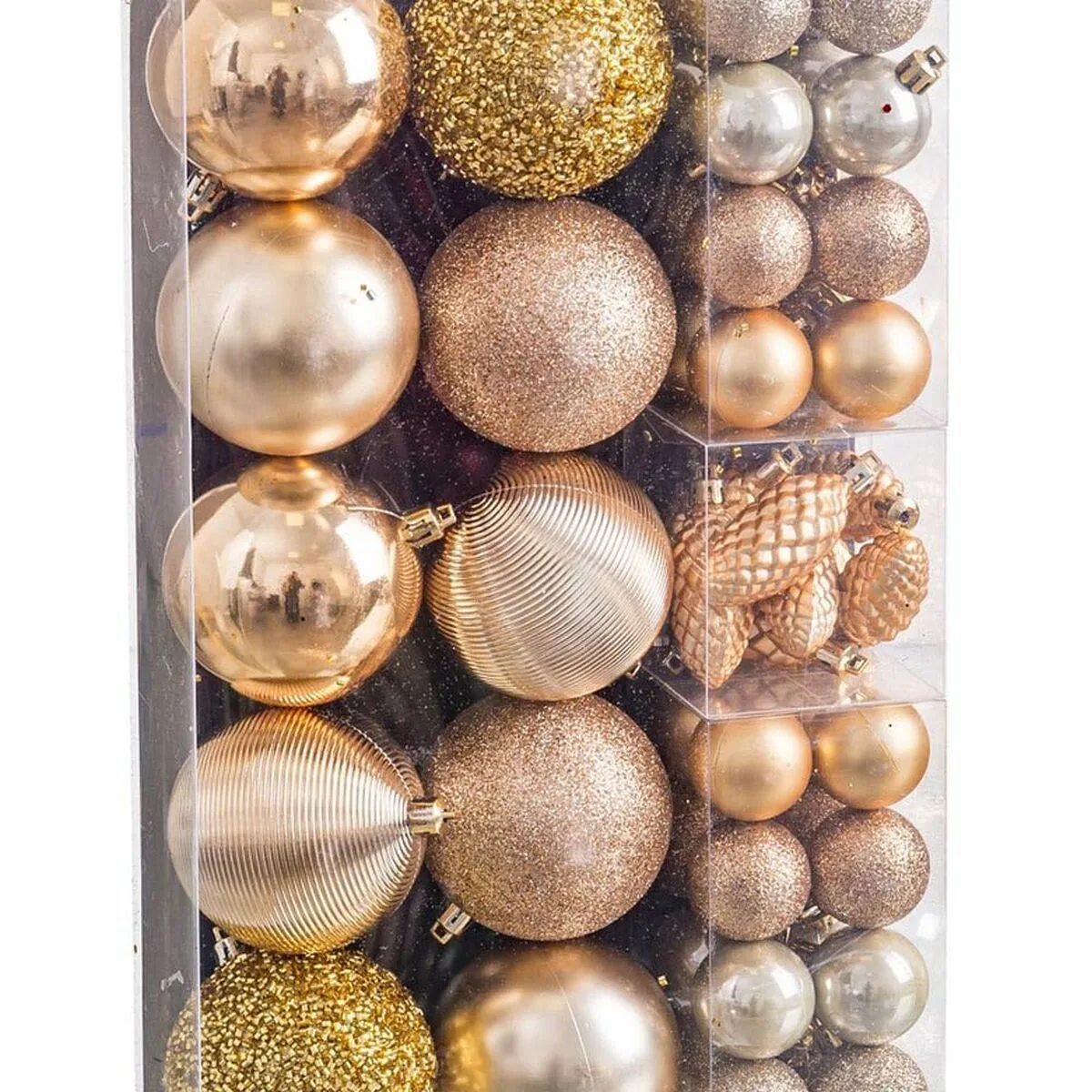 Boules de noel dore 50 unites s880415326. Diaytar : Votre portail vers un monde de produits où la frontière entre l'essentiel et le superflu devient délicieusement floue