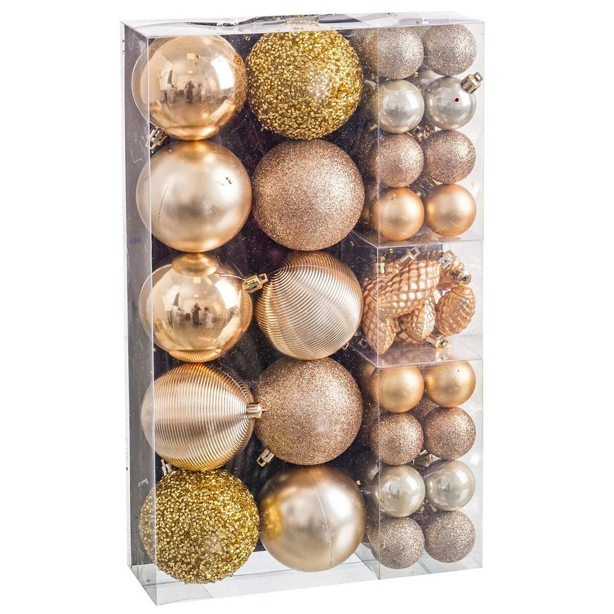 Boules de noel dore 50 unites s880415349. Notre mission : éradiquer le superflu pour ne vous proposer que l'essentiel... mais en beaucoup plus stylé. Bienvenue chez Diaytar.