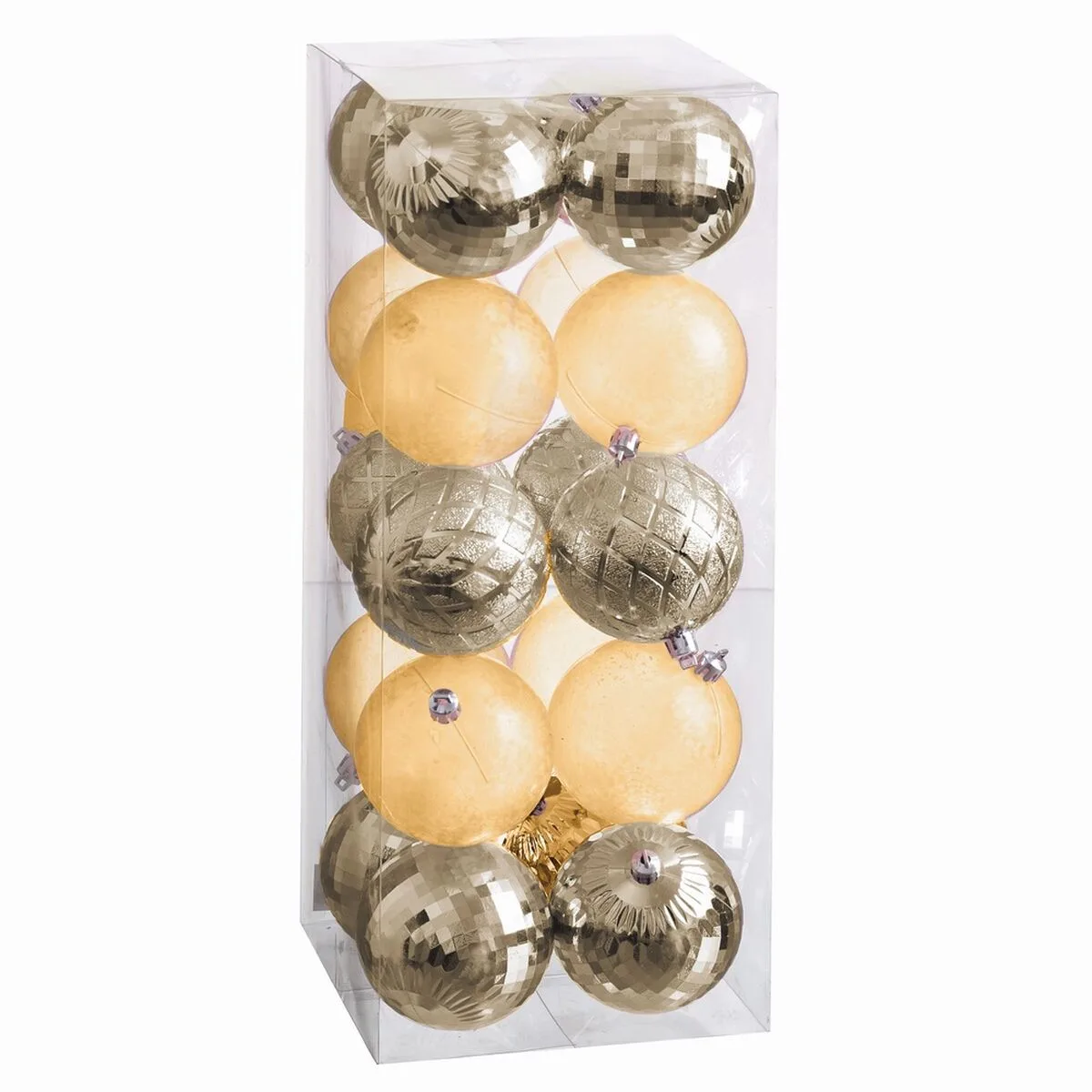 Boules de noel dore 8 x 8 x 8 cm 20 unites s880418660. Diaytar, c'est la promesse de trouver ce produit parfait qui répondra à un besoin précis tout en étant un objet de désir