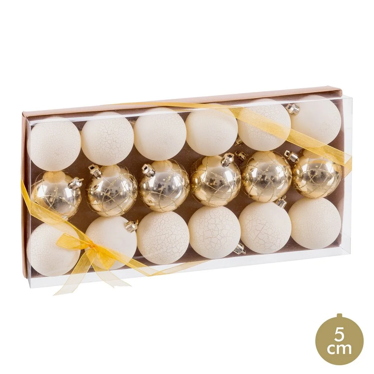 Boules de noel dore plastique o 5 cm 18 unites s880764280. Chez Diaytar, nous ne vendons pas que des produits, nous proposons des solutions, du rêve et un peu de magie au quotidien