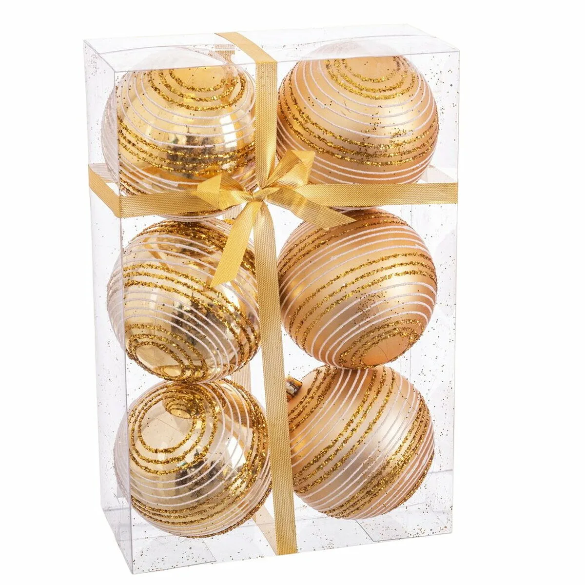 Boules de noel dore plastique spirale 8 x 8 x 8 cm 6 unites s880362047. Laissez-vous guider par Diaytar à travers la jungle des produits pour dénicher ceux qui méritent vraiment votre attention