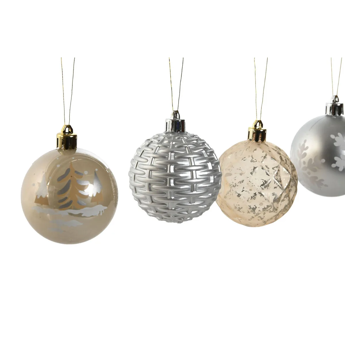 Boules de noel home esprit champagne argente polyethylene 16 x 16 x 31 5 cm 30 pieces s305867352. Diaytar, c'est la vitrine permanente des innovations produits qui vont faire parler d'elles dans les mois à venir.