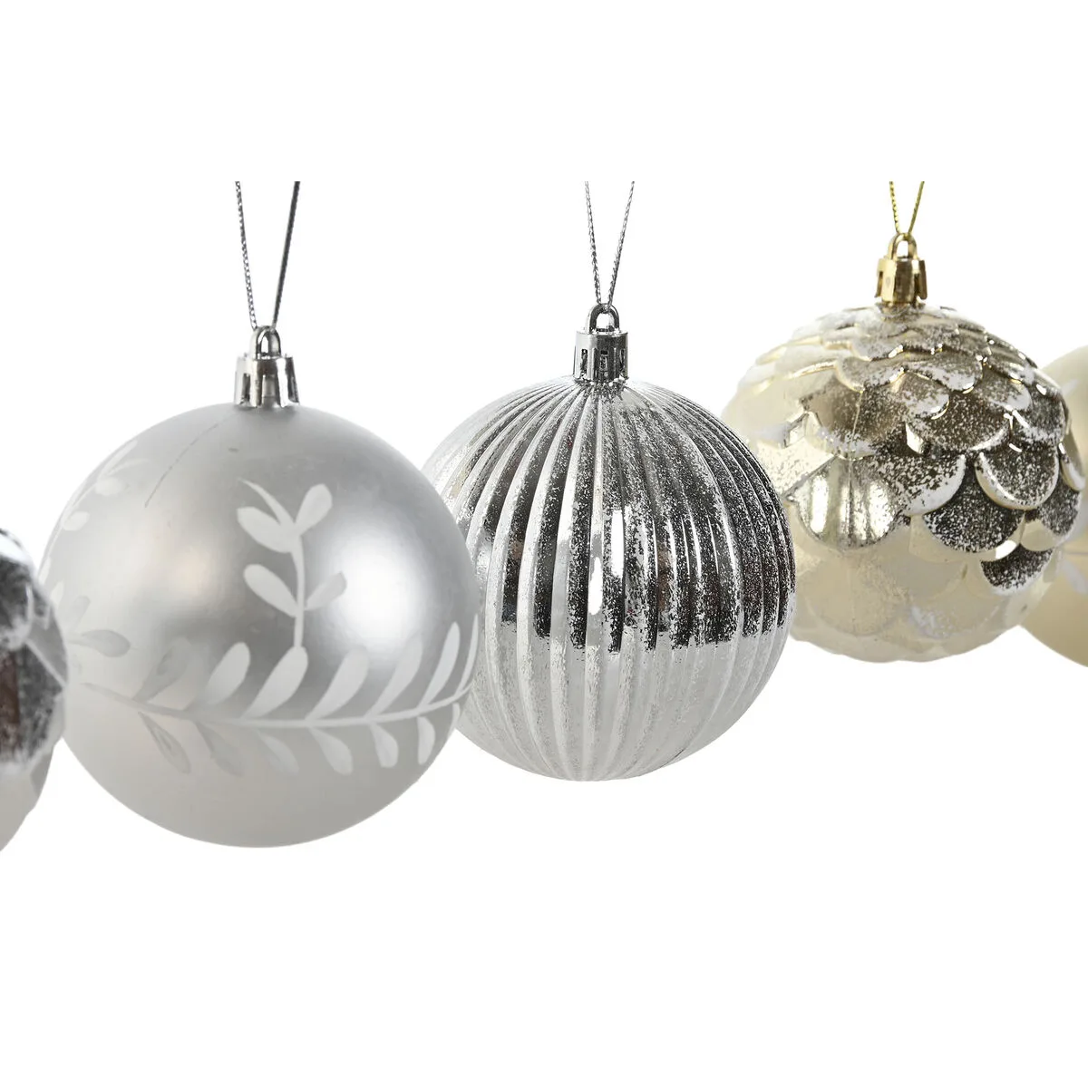 Boules de noel home esprit dore argente pvc 16 x 16 x 24 cm 2 unites s305886895. Préparez-vous à être impressionné. Diaytar lève le voile sur une sélection de produits qui défie toute concurrence.