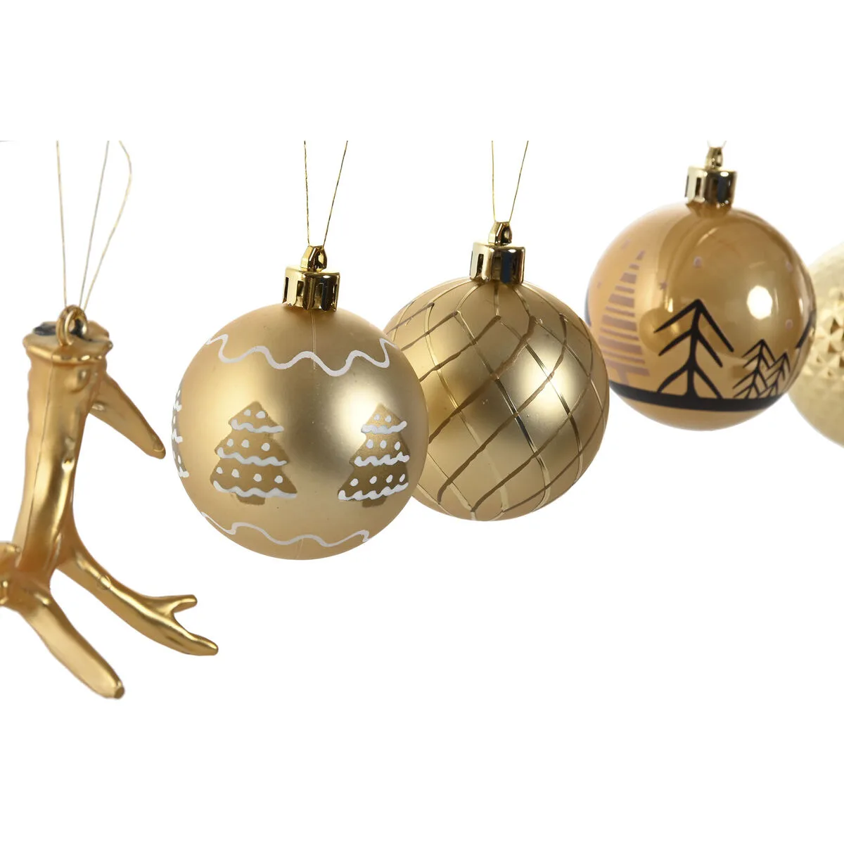 Boules de noel home esprit dore polyethylene 28 x 6 x 24 cm 55 pieces s305866819. Notre mantra chez Diaytar : un produit, un sourire. Nous mesurons notre succès à votre satisfaction instantanée.