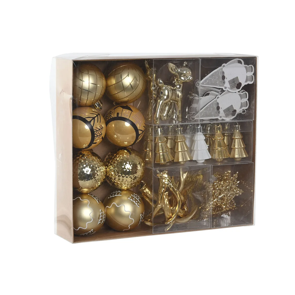 Boules de noel home esprit dore polyethylene 28 x 6 x 24 cm 55 pieces s305866839. Diaytar, c'est le grand ménage de printemps dans vos habitudes shopping : on garde l'essentiel, on jette le superflu.
