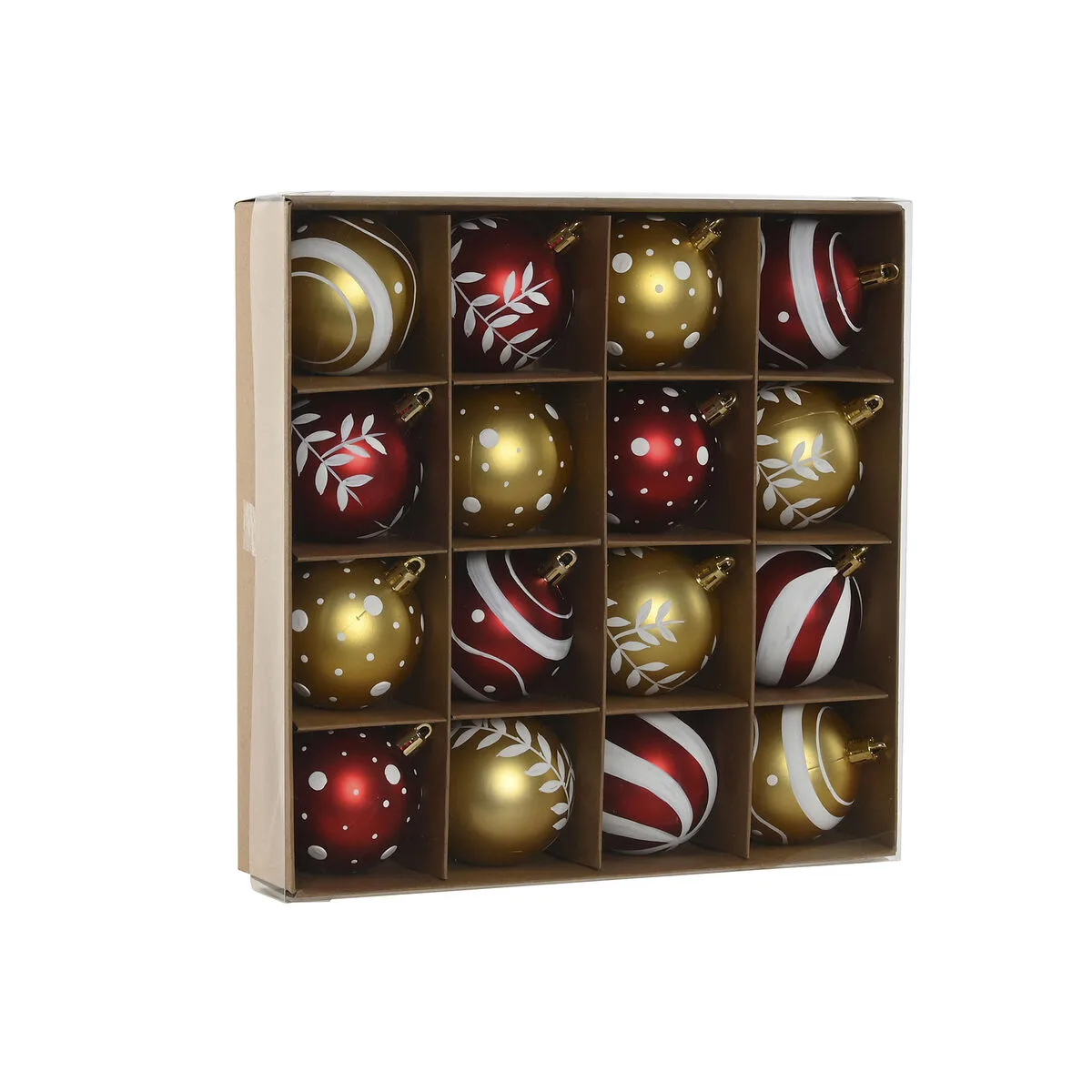 Boules de noel home esprit rouge dore pvc 25 x 6 x 25 cm 16 pieces s305886958. Diaytar, c'est le compagnon de ceux qui aiment prendre soin d'eux et de leur intérieur avec des produits choisis avec amour.