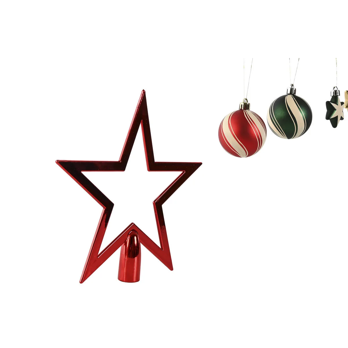 Boules de noel home esprit rouge vert polyethylene 21 x 6 5 x 27 cm 53 pieces s305866919. Diaytar se positionne comme le carrefour des produits innovants, qu'ils relèvent de la tech, de la maison ou du quotidien