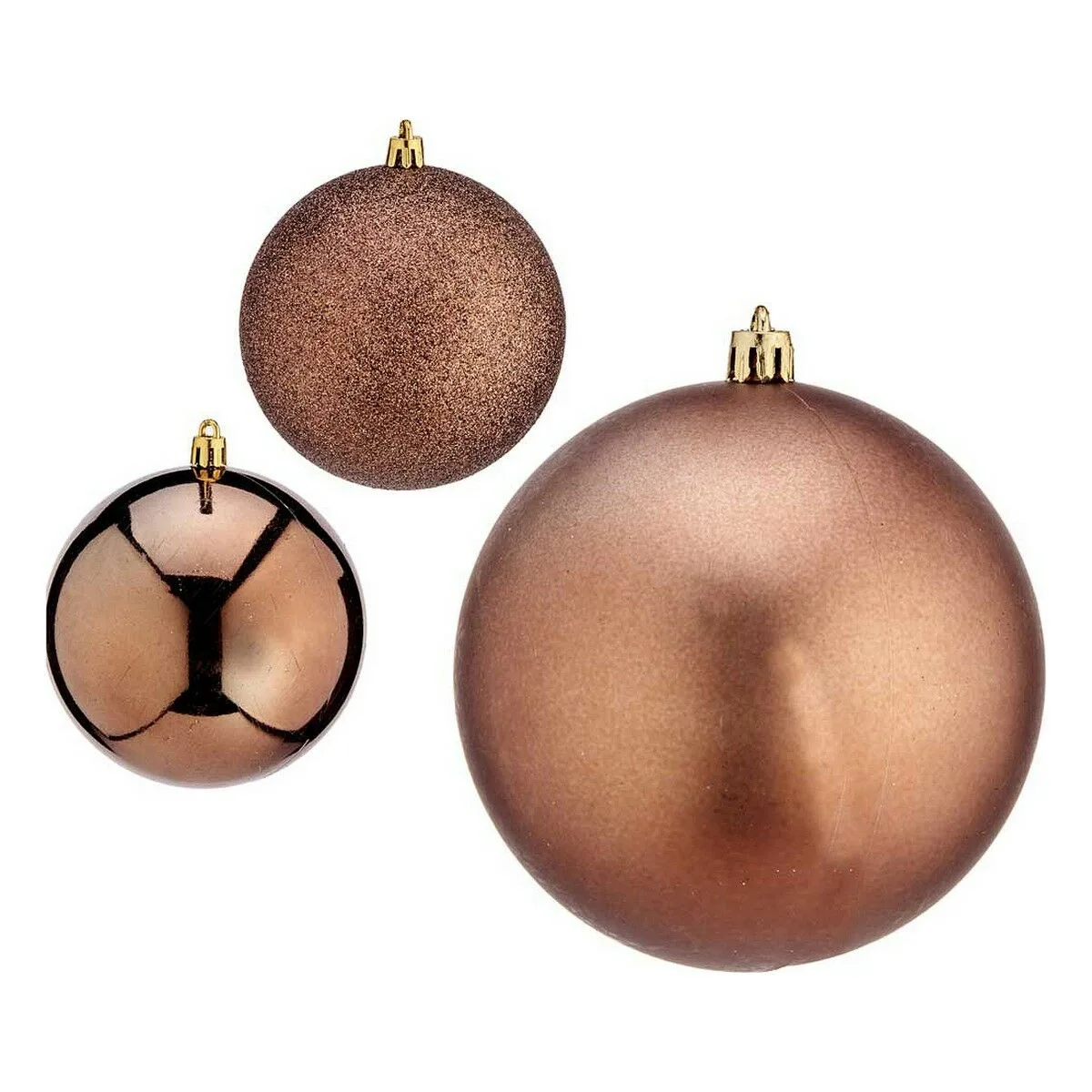 Boules de noel krist 00781 marron plastique o 10 cm 6 unites s361268272. Révélez votre style avec la collection capsule Diaytar, limitée et exclusive.