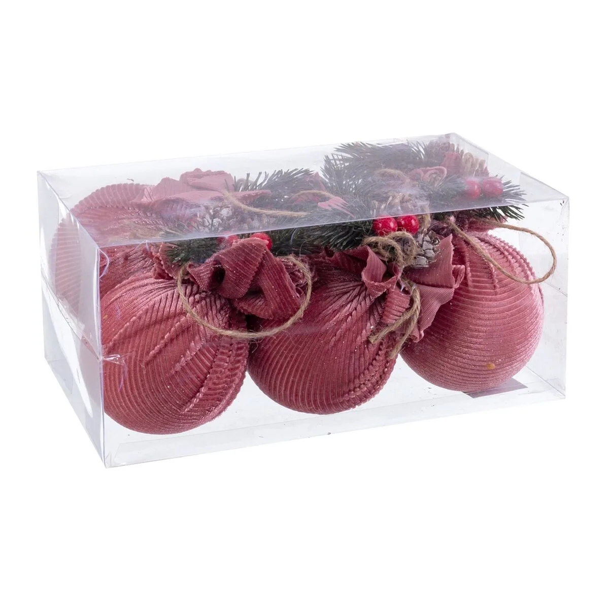 Boules de noel multicouleur rose velours cotele foam 6 x 6 x 6 cm 6 unites s880384850. Diaytar cultive l'art du bien-être à travers ses produits soigneusement choisis.
