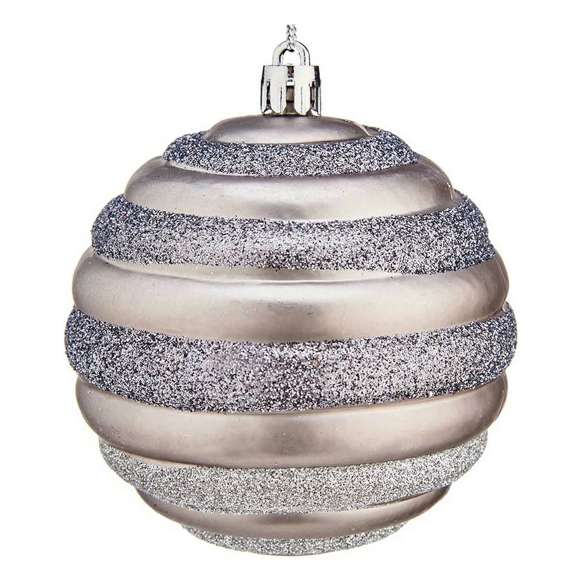 Boules de noel o 8 cm 6 unites argente plastique s361263292. Innovation, style et qualité : les trois piliers de l'expérience Diaytar.