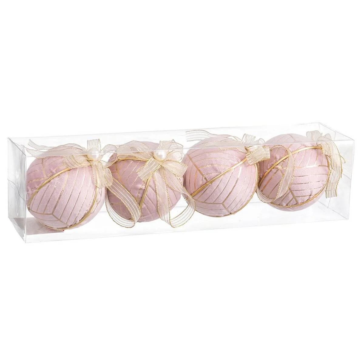 Boules de noel rose polyfoam tissu 8 x 8 x 8 cm 4 unites s880416214. La mode selon Diaytar : audacieuse, accessible et toujours dans l'air du temps.