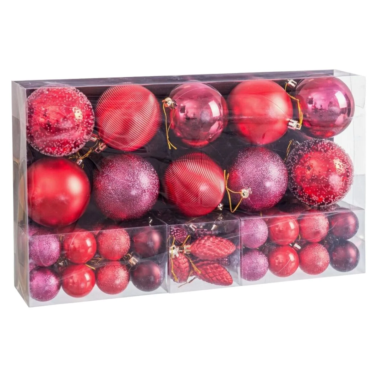 Boules de noel rouge plastique 50 unites s880765971. Plongez dans l'univers Diaytar, votre référence pour des produits du quotidien, high-tech et déco, tous porteurs de tendances
