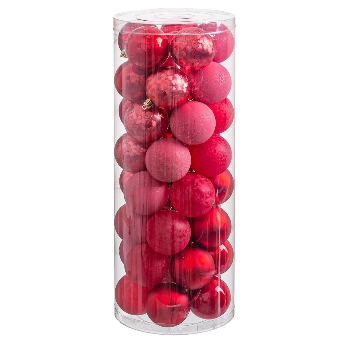 Boules de noel rouge plastique 6 x 6 x 6 cm 40 unites s880416988. Diaytar révolutionne votre façon de faire du shopping en ligne !