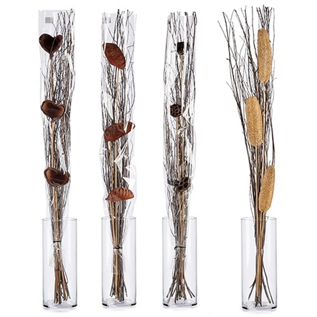 Bouquets gift decor 77191 gris naturel 100 cm 12 x 96 x 10 cm 24 unites s362475810. La mode selon Diaytar : audacieuse, accessible et toujours dans l'air du temps.