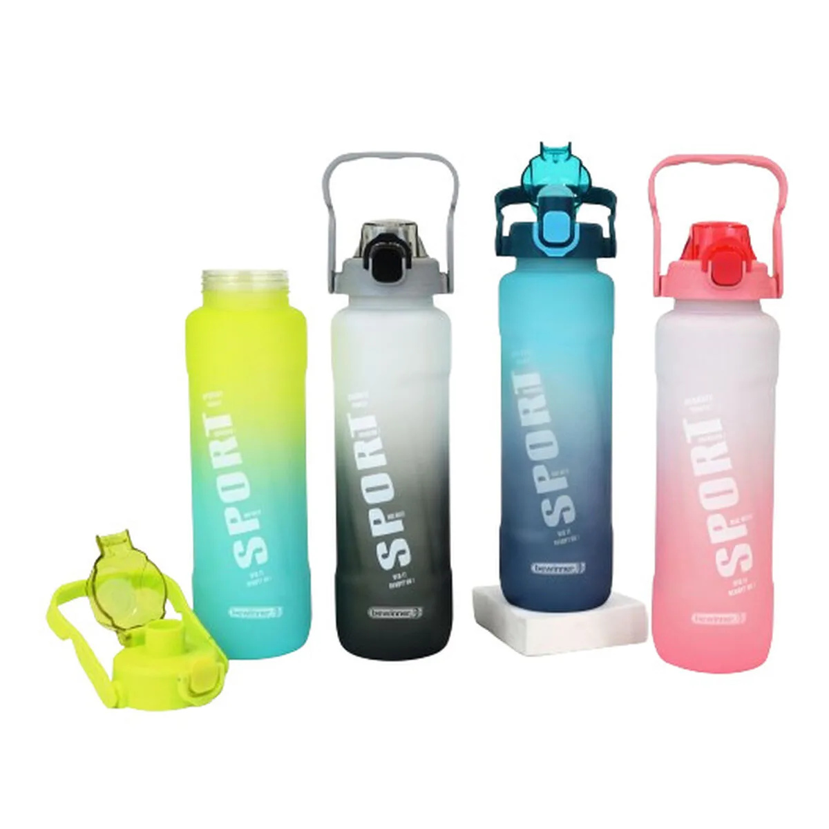 Bouteille avec couvercle et paille bewinner multicouleur 1 l s223412633. Diaytar : Parce que vos goûts sont éclectiques, notre offre de produits l'est tout autant. Explorez sans modération.