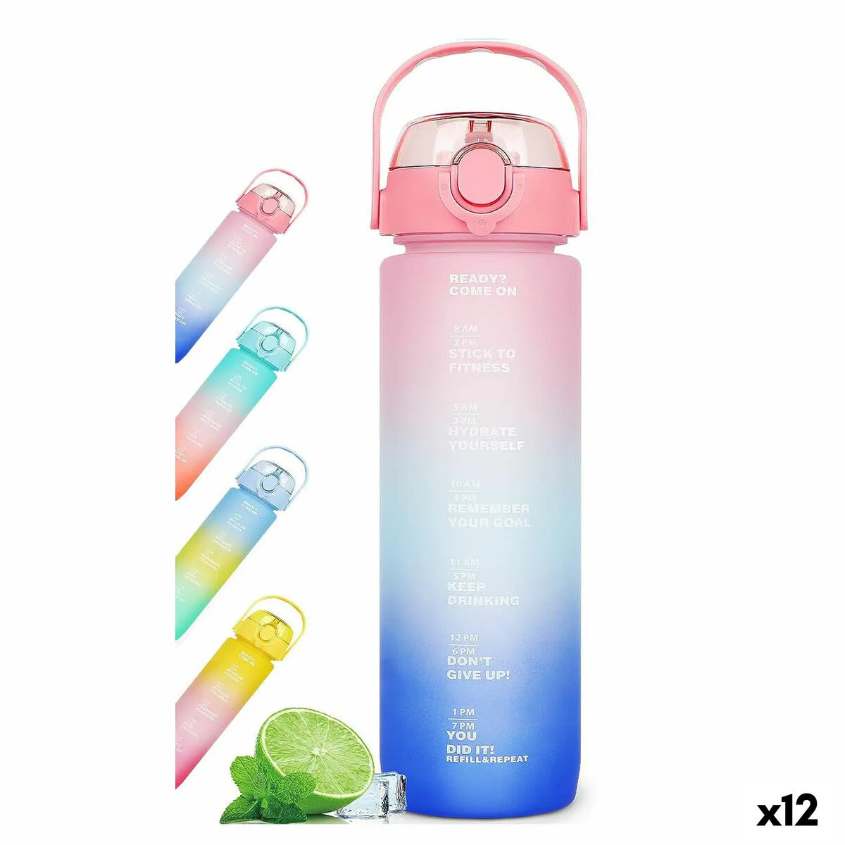 Bouteille d eau bewinner multicouleur 600 ml 7 5 x 20 cm 12 unites s223411919. Nous sommes les archéologues du produit parfait. Diaytar exhume pour vous les trésors cachés du marché.