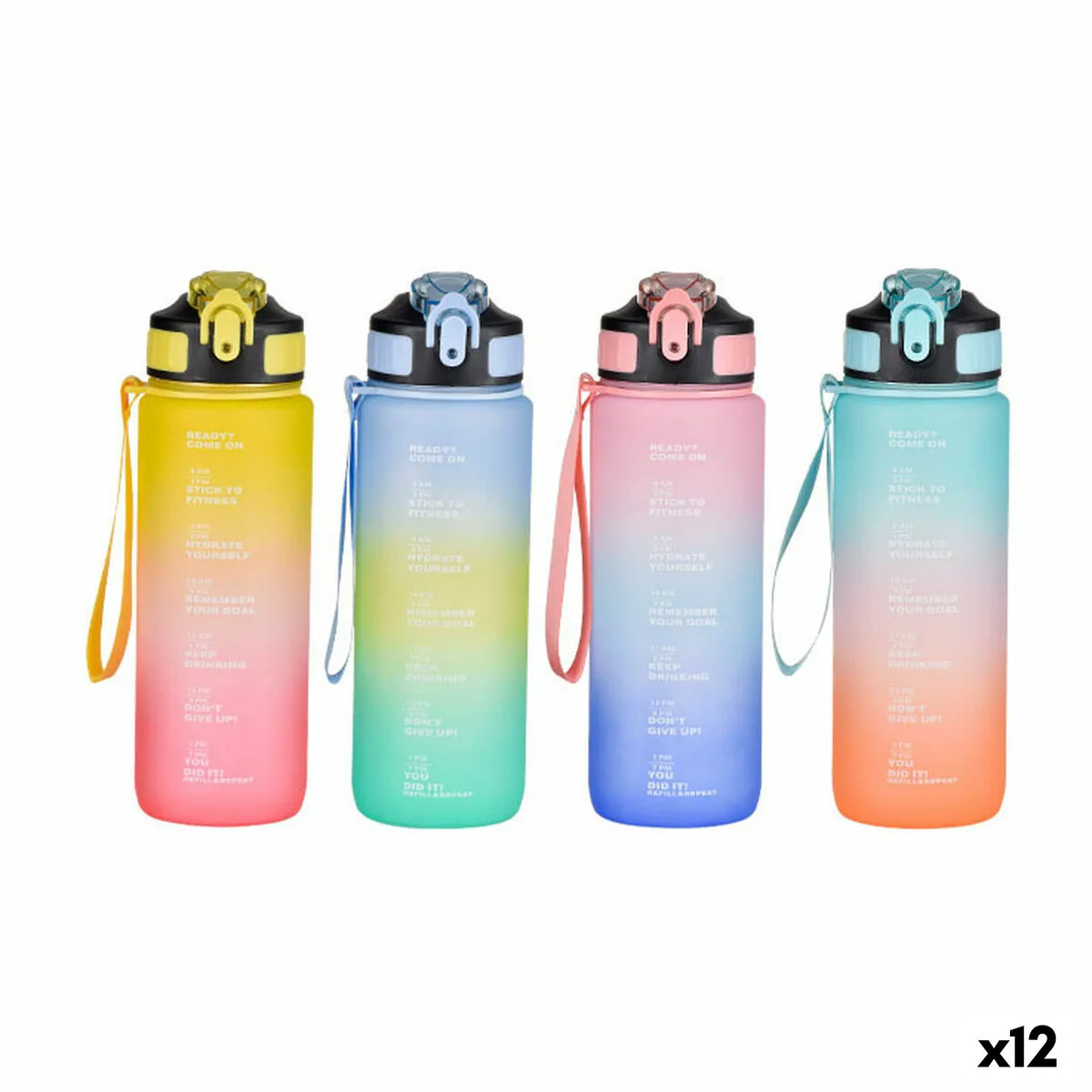 Bouteille d eau bewinner multicouleur 800 ml 7 5 x 23 5 cm 12 unites s223412564. Diaytar, c'est le grand ménage de printemps dans vos habitudes shopping : on garde l'essentiel, on jette le superflu.