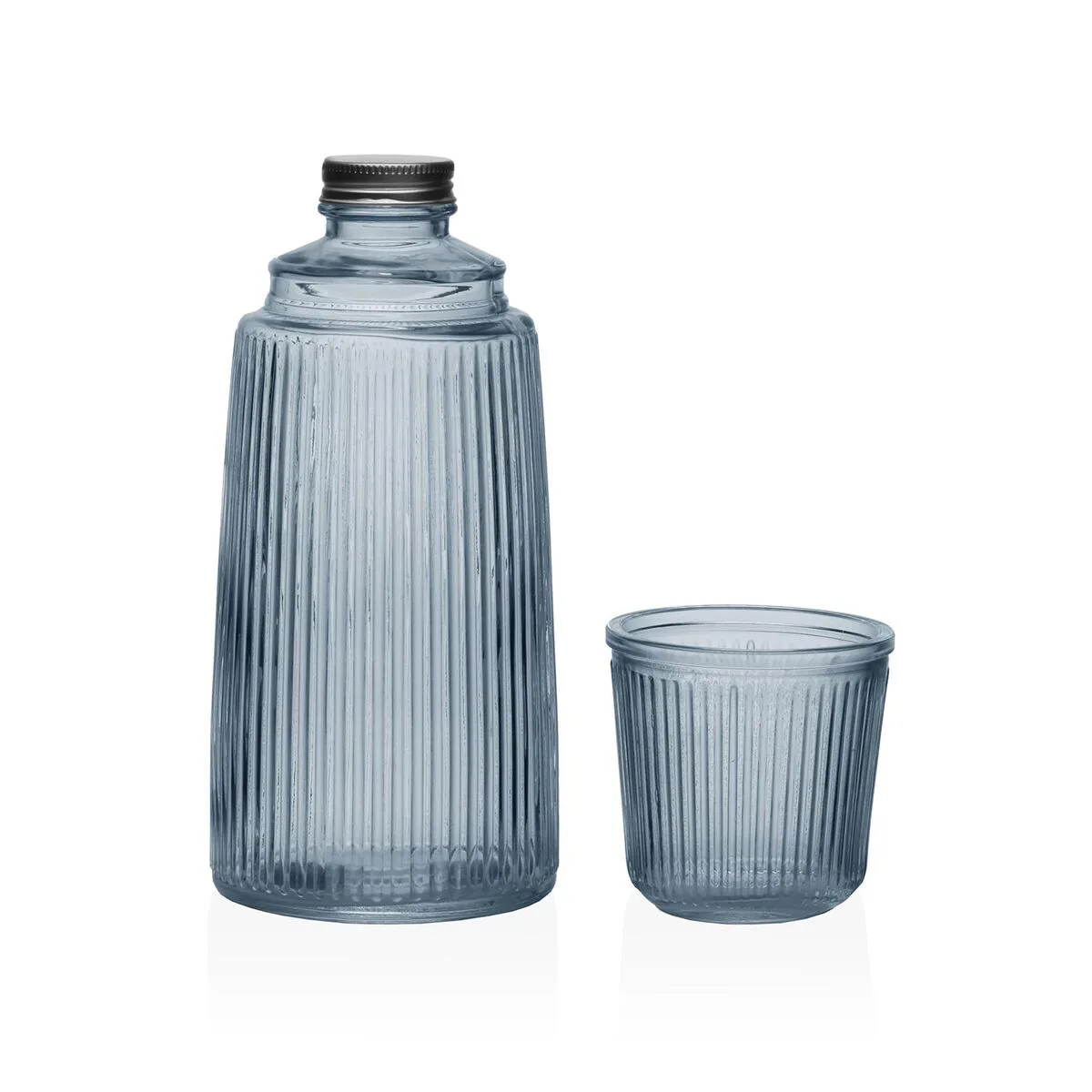 Bouteille d eau versa bleu verre aluminium 10 3 x 26 x 10 3 cm s341898784. Diaytar, c'est votre garantie contre la déception. Des produits testés et approuvés, pour un shopping en toute sérénité.