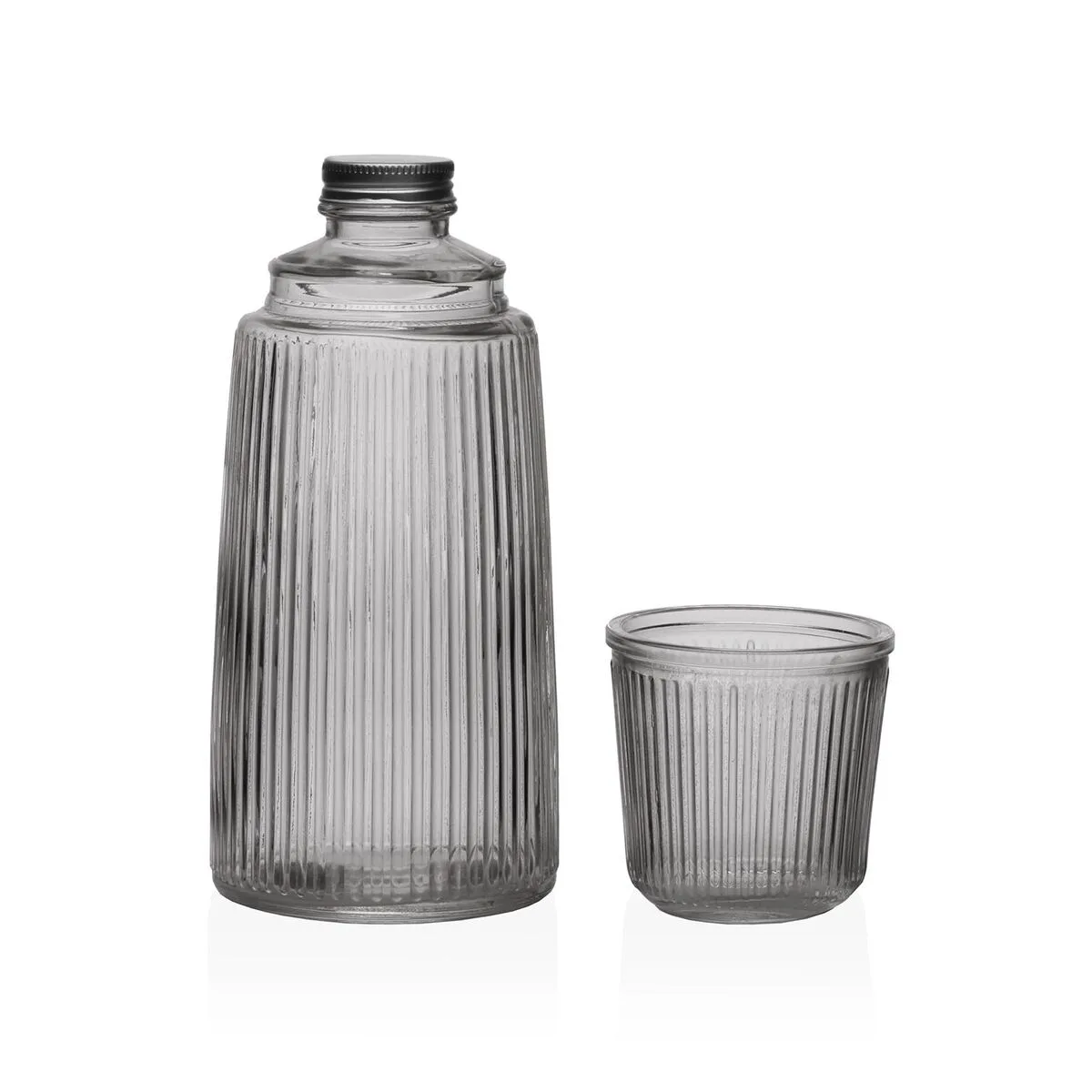 Bouteille d eau versa noir verre aluminium 10 3 x 26 x 10 3 cm s341898648. Notre équipe chez Diaytar est votre équipe de choc, dévouée à débusquer les produits qui méritent votre attention.