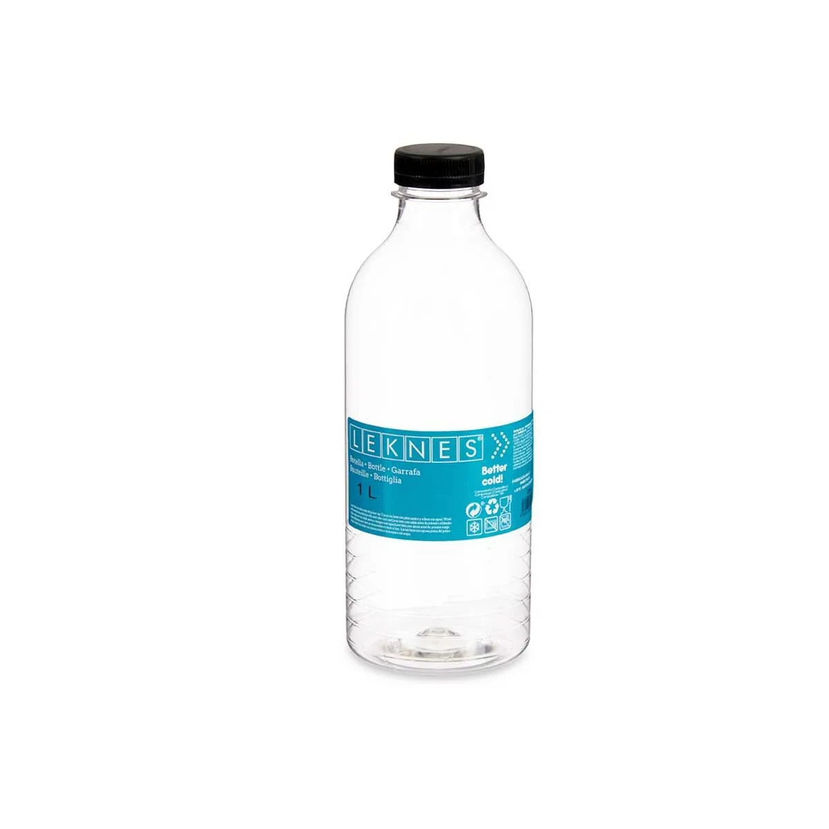 Bouteille leknes 004041 29 noir transparent plastique 1 l 8 3 x 23 x 8 3 cm 12 unites s362628574. Diaytar, c'est l'alliance inattendue entre la rigueur suisse et la créativité italienne, appliquée au produit généraliste.