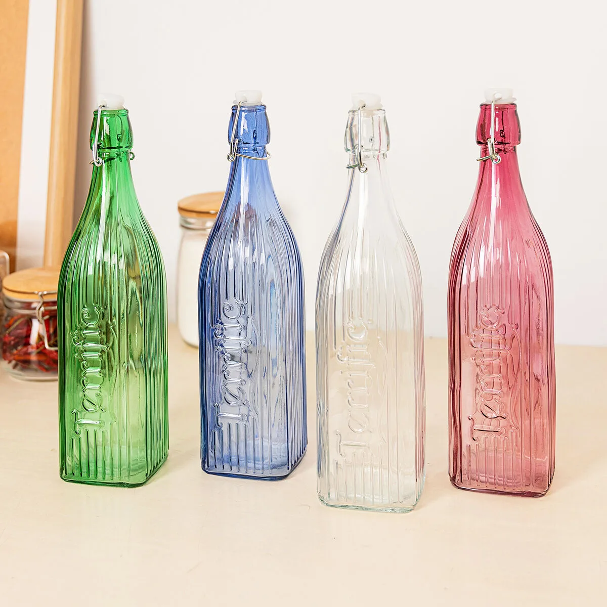 Bouteille quid viba transparent verre 1 l 12 unites s270856411. Nous sommes Diaytar, les architectes de votre espace de vie en ligne, meublé avec les meilleurs produits du moment