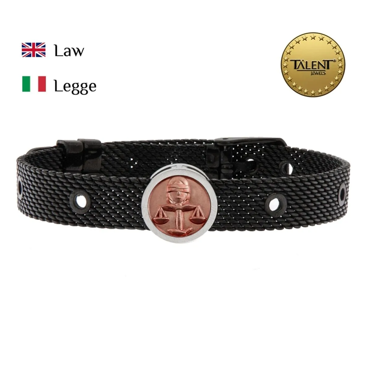 Bracelet unisexe law talent jewels tja 2 05 02 2 235 noir s7211209364. Osez l'originalité avec les créations mode exclusives de Diaytar.