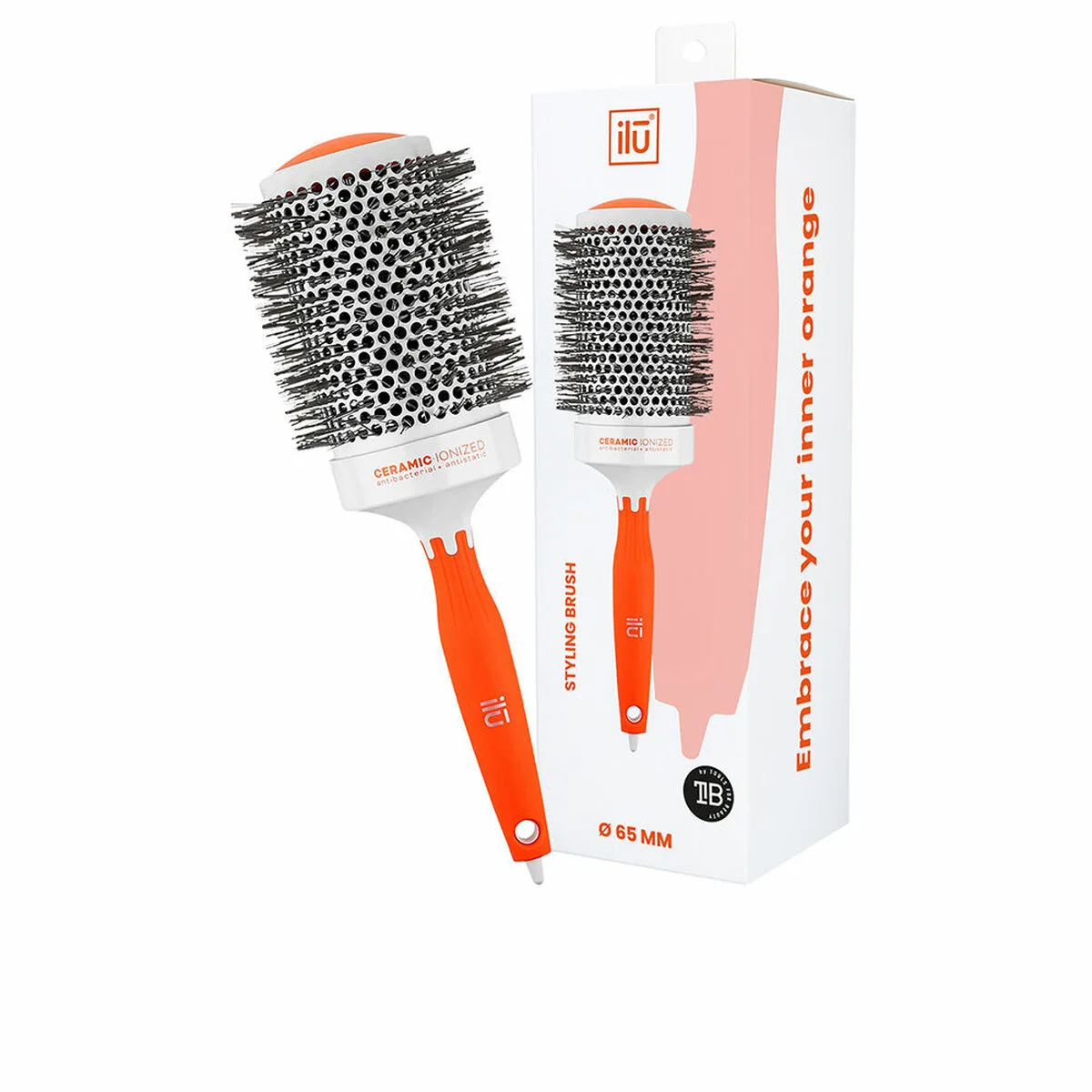Brosse a coiffer ilu styling orange ceramique o 65 mm s0511024198. Notre équipe Diaytar parcourt le globe pour vous dénicher les produits généraux et électroniques les plus prometteurs