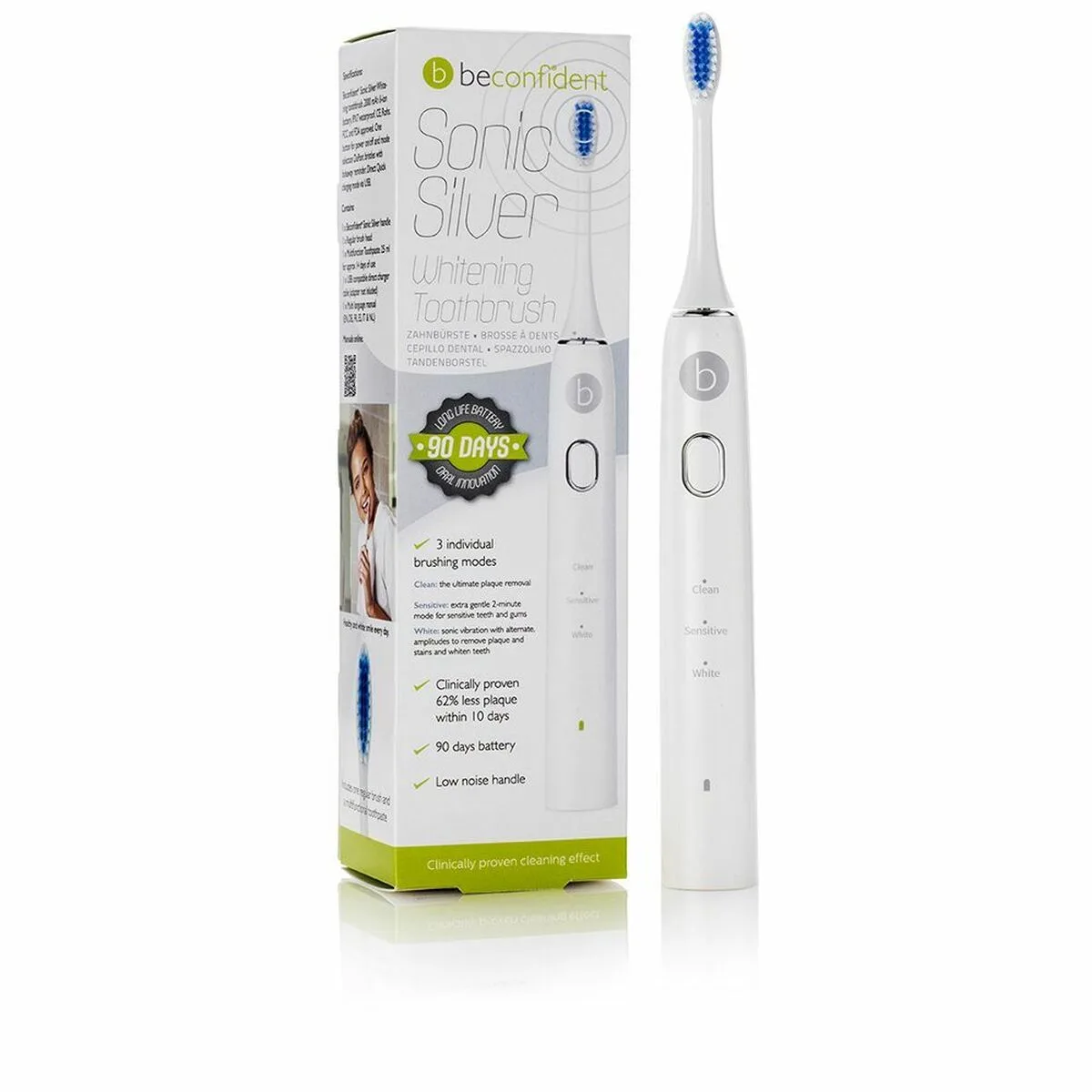 Brosse a dents electrique beconfident sonic silver s059410212. Diaytar a foi en une idée simple : les meilleurs produits, qu'ils soient électroniques ou généraux, embellissent le quotidien
