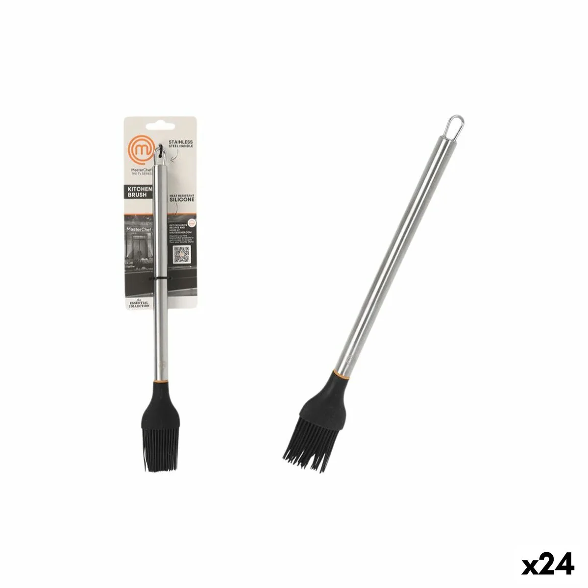 Brosse de cuisine masterchef silicone acier inoxydable 31 cm 24 unites s223728755. Bienvenue sur Diaytar, la plateforme qui réconcilie l'âme de la boutique de quartier avec la puissance du digital.