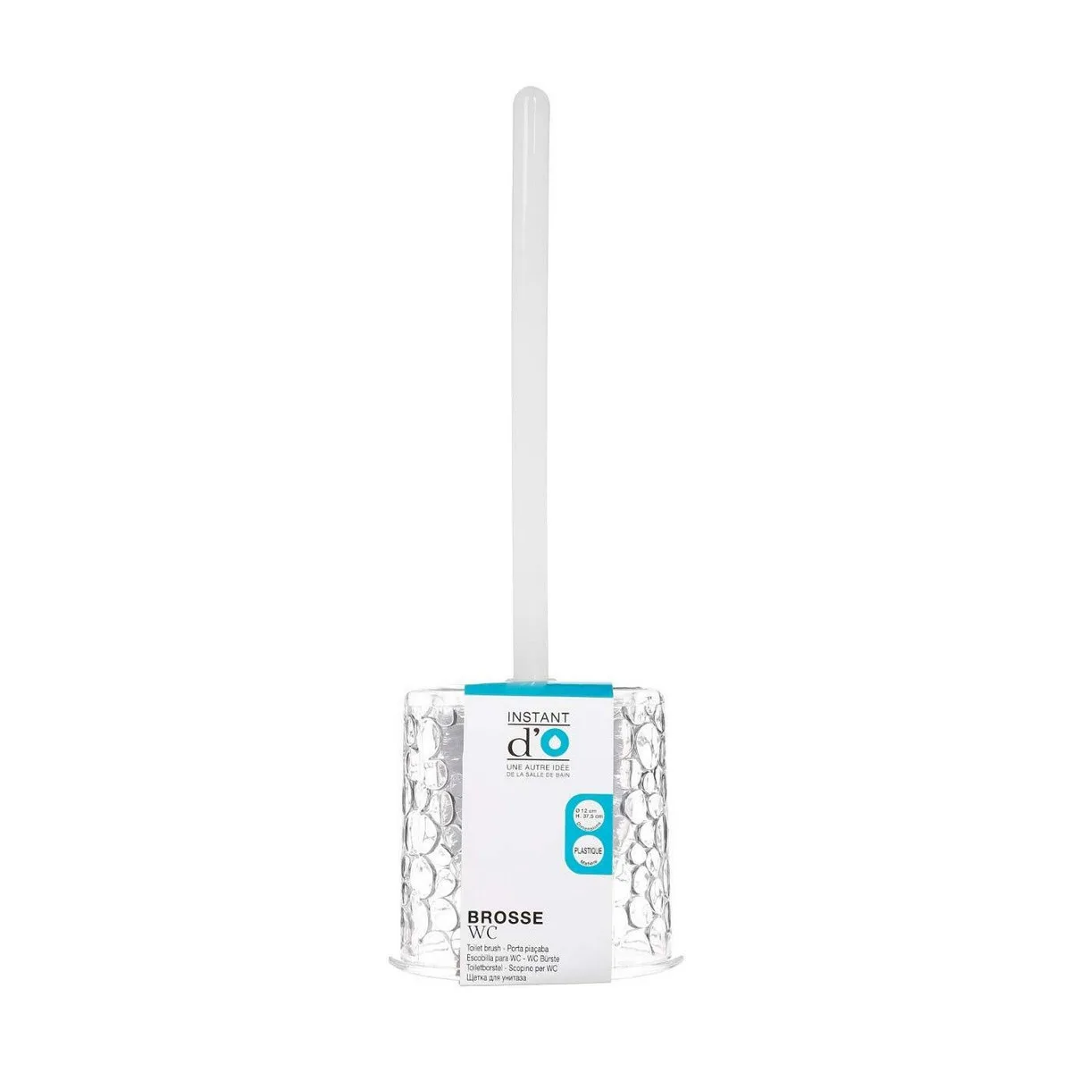 Brosse de salle de wc 5five galet transparent plastique s790725211. Découvrez l'univers Diaytar : une boutique en ligne généraliste qui marque style, qualité et originalité dans chaque produit