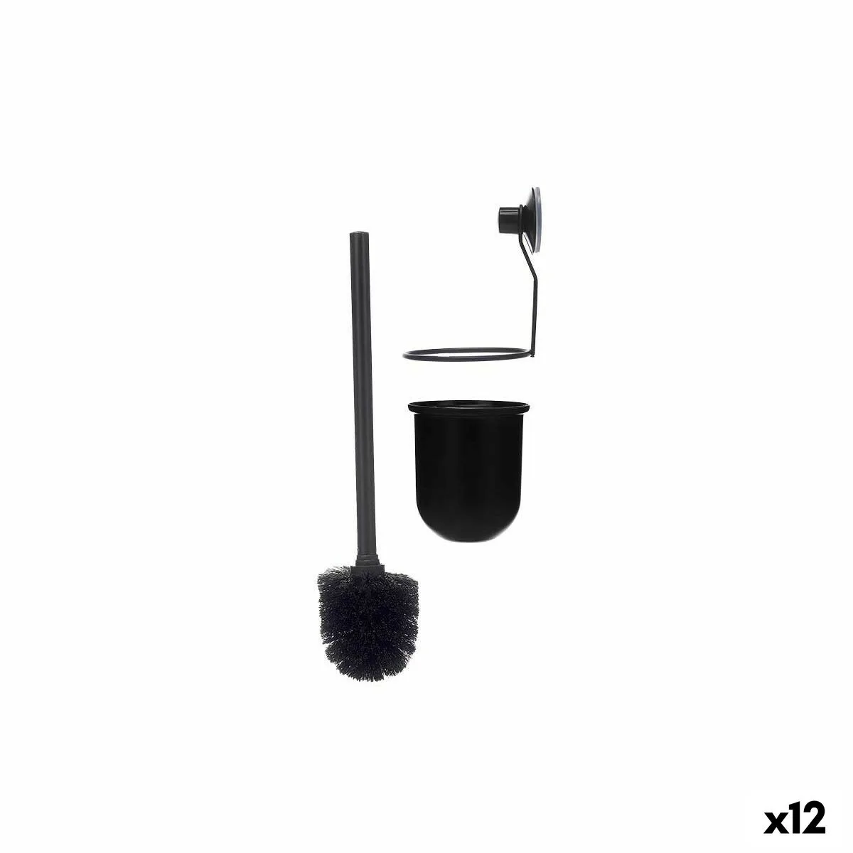 Brosse de salle de wc berilo cn w3100 15 noir acier abs 10 x 36 x 10 cm 12 unites s363231423. L'excellence à portée de clic avec la boutique en ligne Diaytar.