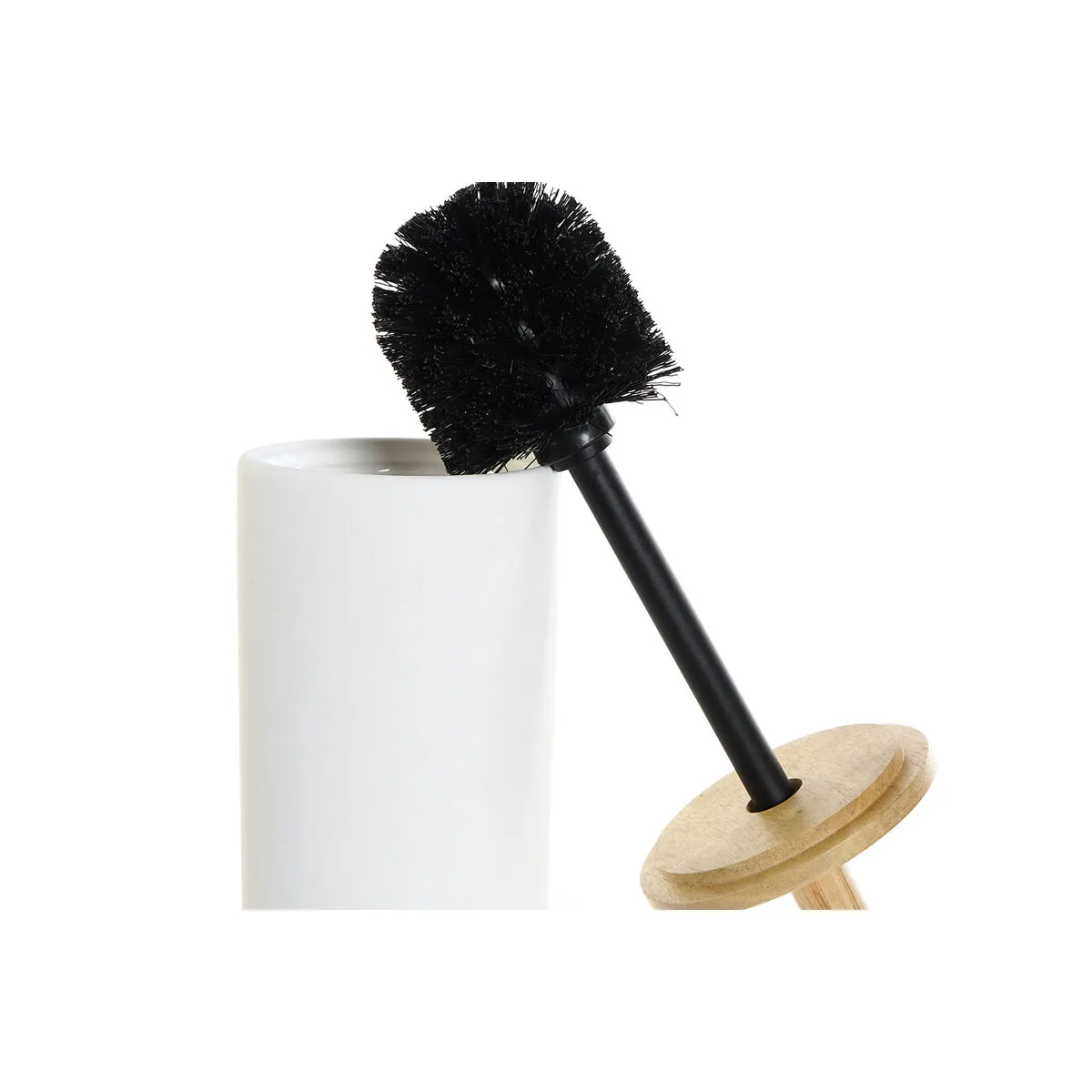 Brosse de salle de wc dkd home decor 10 x 10 x 38 cm naturel blanc gres s303671015. La recette Diaytar : un tiers de design, un tiers d'innovation, un tiers de fonctionnalité. Le tout saupoudré de tendance.