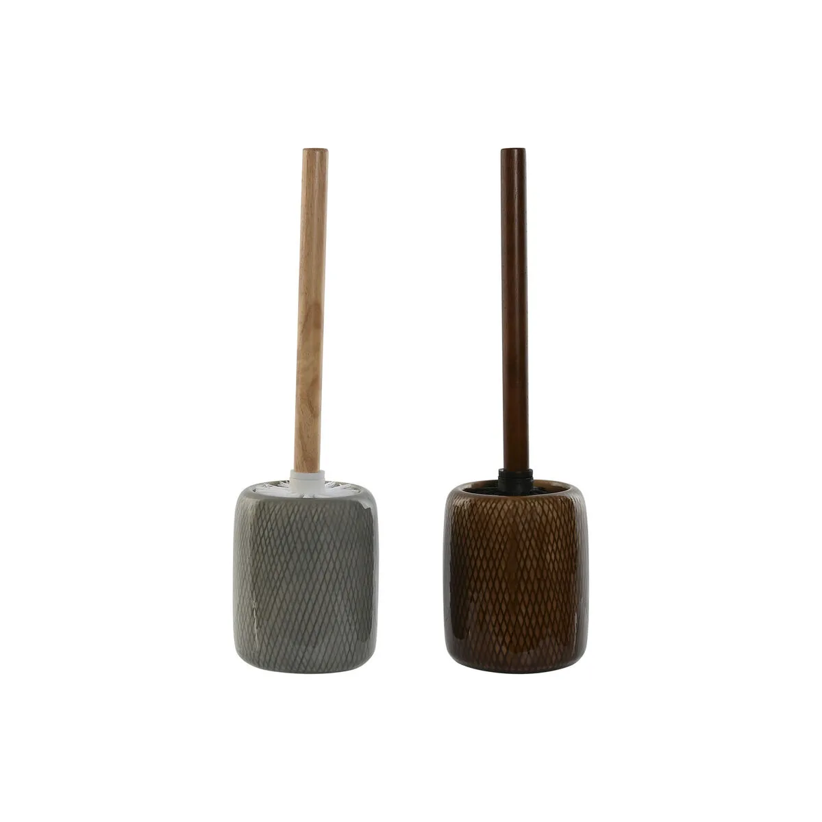 Brosse de salle de wc home esprit marron gris polyethylene gres 11 x 11 x 40 cm 2 unites s305896797. Diaytar se positionne comme le carrefour des produits innovants, qu'ils relèvent de la tech, de la maison ou du quotidien