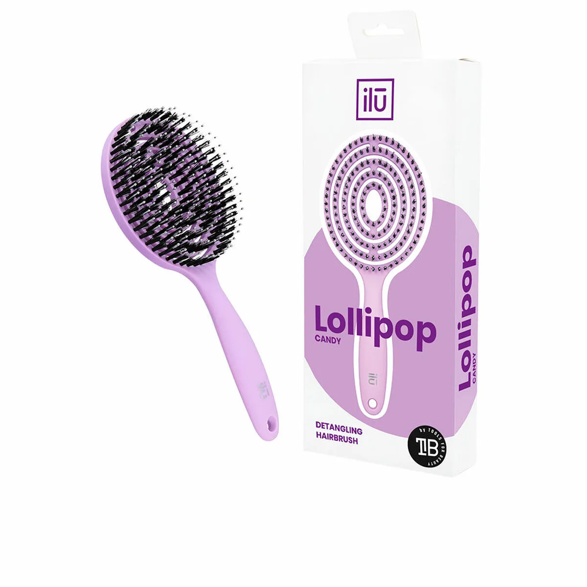 Brosse demelante ilu lollipop violet s0511023550. Chez Diaytar, nous sommes convaincus que le meilleur produit est celui qui allie utilité, beauté et innovation. C'est notre credo.