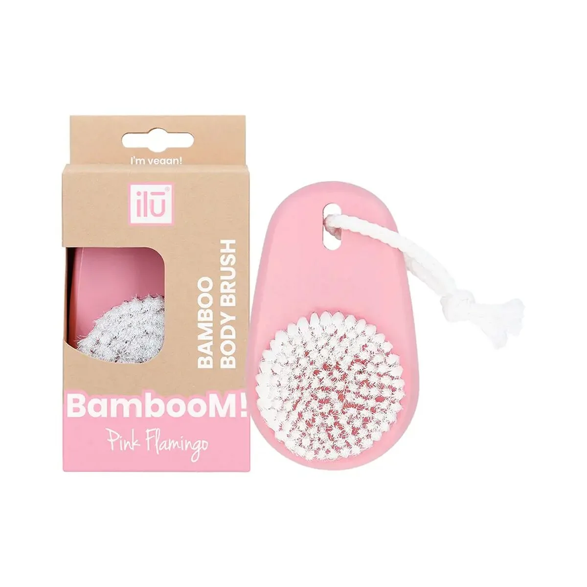 Brosse nettoyante et exfoliante ilu bamboom rose s0511807881. Exprimez votre personnalité avec les accessoires tendance de Diaytar.