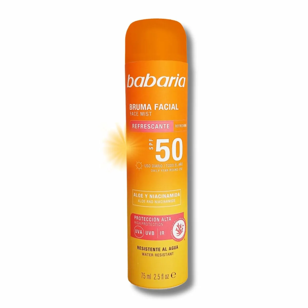 Brume solaire protectrice babaria 75 ml s245578964. Diaytar, c'est le cercle vertueux : des produits de qualité qui améliorent votre vie, qui vous rendent heureux, alors vous revenez.